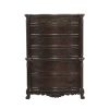 Cherry Finish Formal Bedroom Furniture 1pc Chest of 6x Drawers Traditional Design Wooden Elegant Furniture