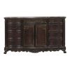 Cherry Finish Formal Bedroom Furniture 1pc Dresser w 9x Drawers Bottom Cabinet Adjustable Shelf Traditional Design Wooden Furniture