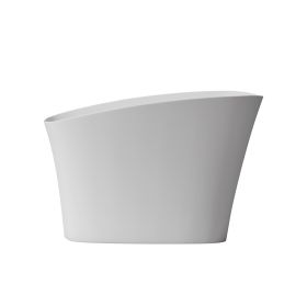 51" small size solid surface stone Bathroom freestand bathtub