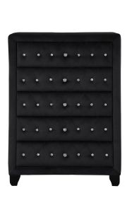 Sophia Chest In Color Black Made With Wood