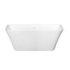 Acrylic Alcove Freestanding Soaking Bathtub-60&lsquo;&rsquo;