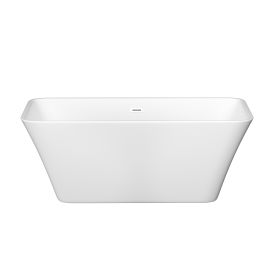 Acrylic Alcove Freestanding Soaking Bathtub-60&lsquo;&rsquo;