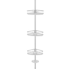 4-Tier Tension Corner Shower Caddy for Bathroom