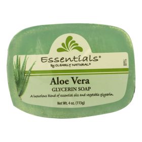 Clearly Natural Glycerine Bar Soap Aloe Vera - 4 oz