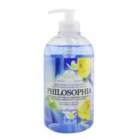 NESTI DANTE - Philosophia Hand & Face Liquid Soap With Collagen & Ginseng - Blue Azalea, Ambrosia Nectar & Starfruit 4004005  500ml/16.9oz