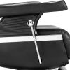 Men's Hairdressing Chair High-End Reclining Chair Black