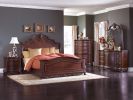 Cherry Finish Formal Bedroom Furniture 1pc Chest of 6x Drawers Traditional Design Wooden Elegant Furniture