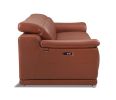 Global United Genuine Italian Leather Power Reclining Sofa