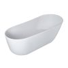 67 inch small size freestanding artificial stone solid surface bathtub for bathroom