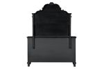 Milan Mirror Framed Dresser made with Wood in Black