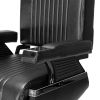 Men's Hairdressing Chair High-End Reclining Chair Black