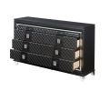 Sawyer Dresser; Metallic Gray 27975