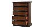 Montage Marble Top Chest made with Wood in Walnut