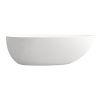 1700mm artificial stone solid surface freestanding bathroom adult bathtub