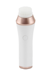 Mini Face Rotating Pore Cleansing Brush (Option: White-USB)