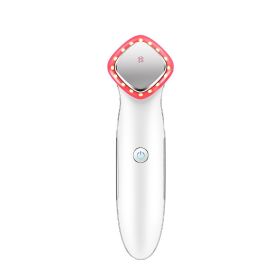 Home Facial Essence Photon Rejuvenation Equipment (Option: White-English-USB)