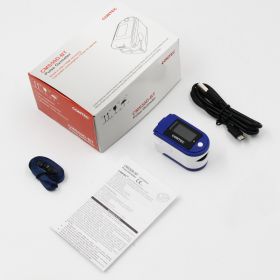 Fingertip Pulse Oximeter Blood Oxygen SPO2 Heart Rate O2 Patient Monitor (Option: New)