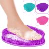 Shower Foot Scrubber Foot Massager Exfoliation Cleaner Mat Improve Foot Circulation Scrubber Foot Pain Relief Mat