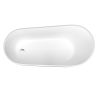 Acrylic Alcove Freestanding Soaking Bathtub-63&lsquo;&rsquo;