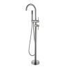 TrustMade Double Handle Freestanding Tub Filler with Handshower - R01