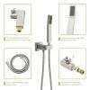 [Only for Pickup] Shower System with Tub Spout 10 Inch Bath Shower Faucet Set Complete Rain Shower with Handheld Spray Pressure Balance