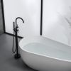 TrustMade Double Handle Freestanding Tub Filler with Handshower - R01