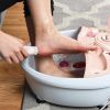 Portable Foot Bath Massage w/ A Small Tools