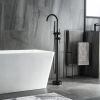 TrustMade Double Handle Freestanding Tub Filler with Handshower - R01