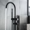 TrustMade Double Handle Freestanding Tub Filler with Handshower - R01